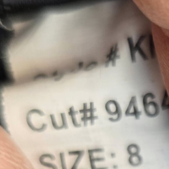 Kut From The Kloth Mia Skinny Jeans - Black & Gray - Size 8 - Picture 6 of 6